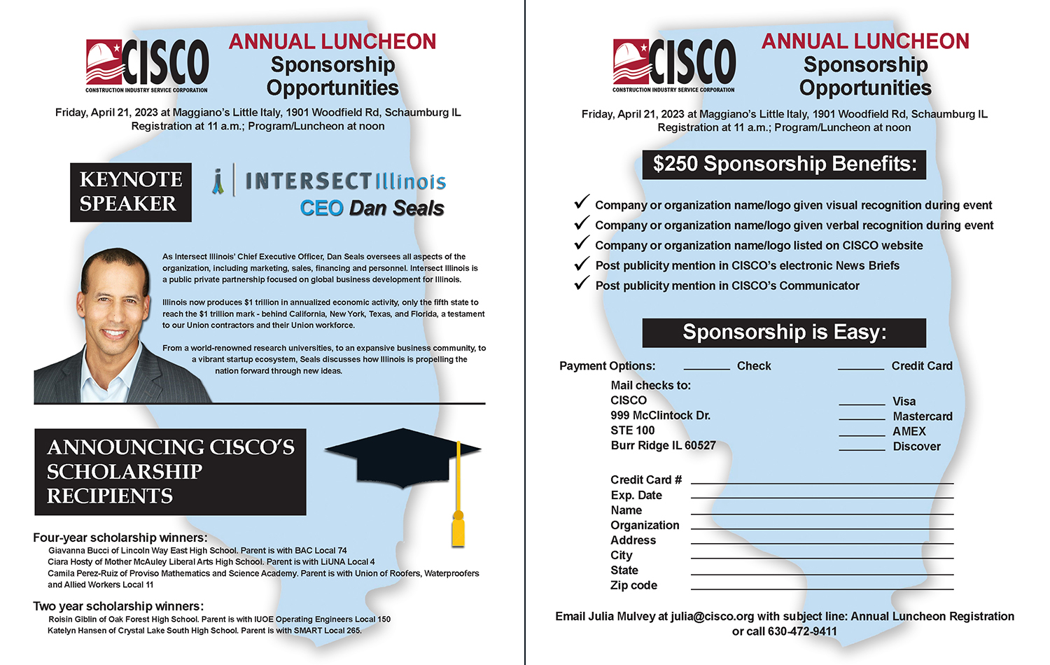 CISCO Annual Luncheon Sponsorship Opportunities