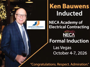 Ken Bauwens NECA induction