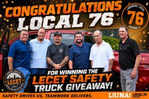 LECET Safety Incentive Program