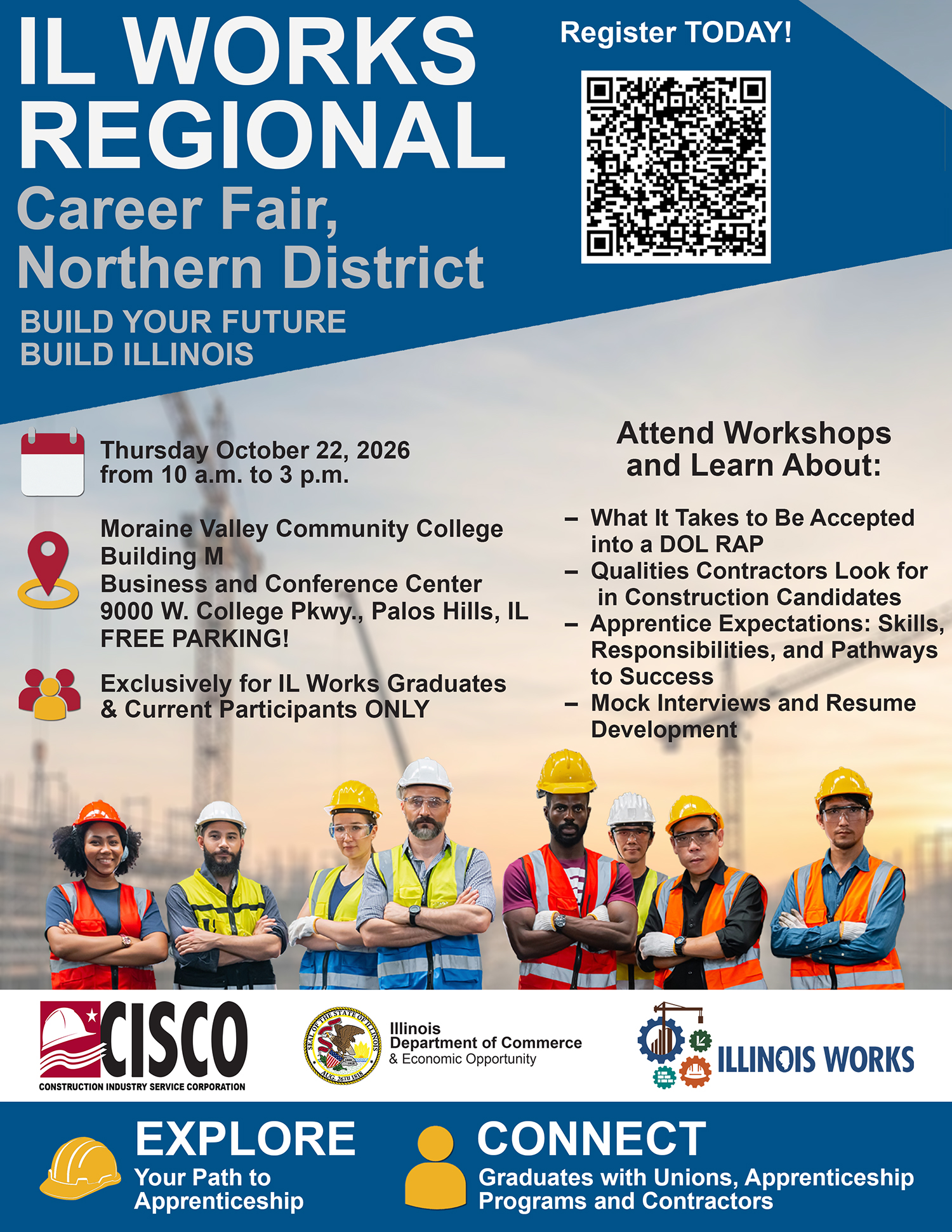 Welcome To The IL Works Regional Career Fair, Northern District